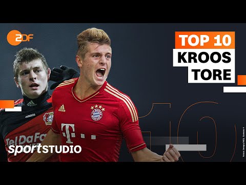 Top 10 Bundesliga-Tore von Toni Kroos | sportstudio