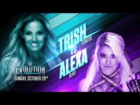 WWE Evolution 2018 -  Alexa Bliss vs Trish Stratus Promo