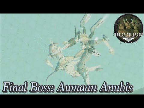 ZONE OF THE ENDERS THE 2ND RUNNER: M∀RS - Aumaan Anubis Final Boss Fight