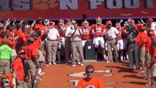preview picture of video 'Clemson Football Runs 'The Hill' vs. Louisville 10-11-2014'