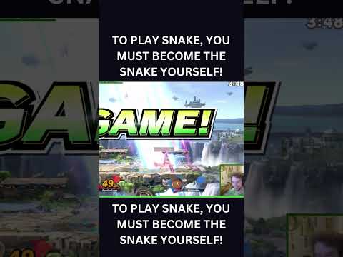 TO PLAY SNAKE, YOU MUST ALSO BECOME THE SNAKE YOURSELF!