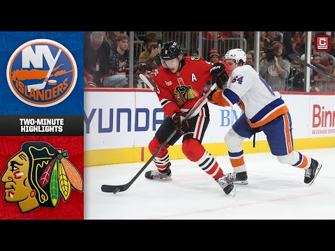 Chicago Blackhawks vs. New York Islanders (12/30/25) | Game Highlights | CHSN Blackhawks