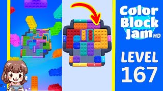 Solusi Level 167 Color Block Jam