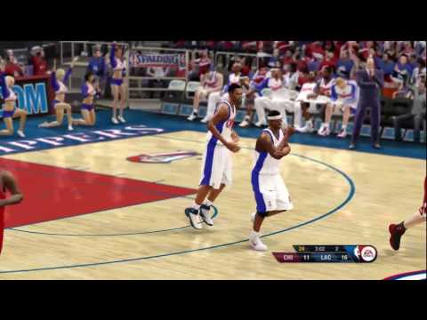NBA Live 10 Bulls at Clippers Game 1 Highlights