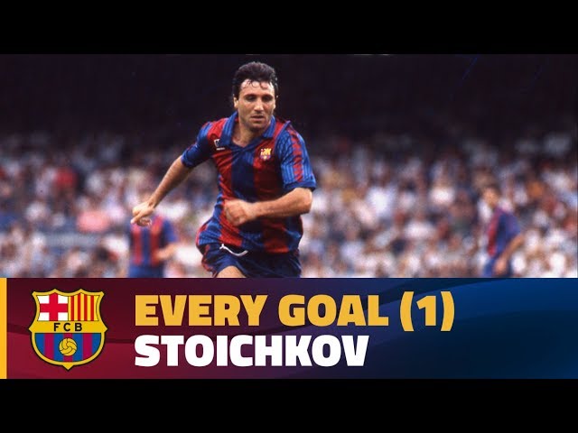 Vídeo relacionado con HWC Trading Fotografía impresa A4 con autógrafo de Hristo Stoichkov Barcelona para aficionados y seguidores, enmarcada en tamaño A4