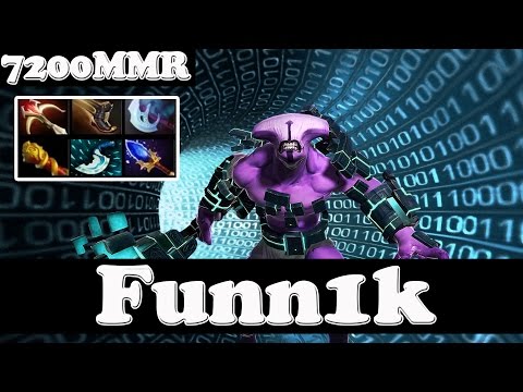 Dota 2 - Patch 6.87 - Funn1k 7200 MMR Plays Faceless Void Vol 2  - Ranked Match Gameplay