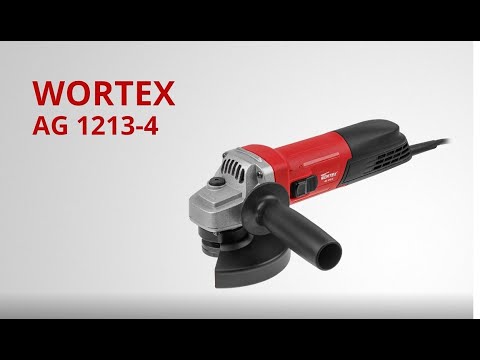 фото одноручная углошлифмашина wortex ag 1213-4. 1200 вт, ушм угловая шлифовальная углошлифмашина вортекс 0