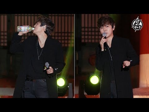 180428 정동하 직캠 '인사 및 교감' Jung Dong Ha Fancam @제1회 세계유산 장릉 스페셜 음악회 @단종문화제 @영월 장릉 By 천둥