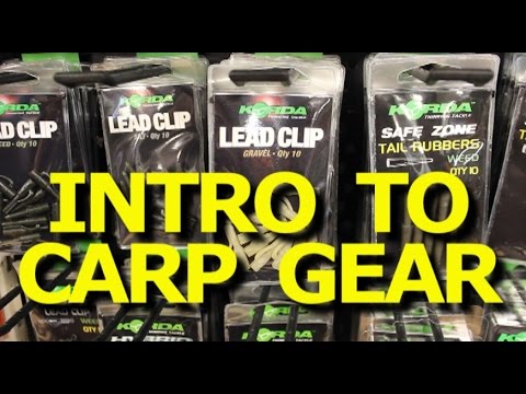 How to catch carp - Introduction to carp fishing gear -carp kit -Tackle Den