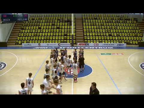 CEYBL U13, 13.1.2023, Válečníci Děčín - Hakro Merlins Crailsheim