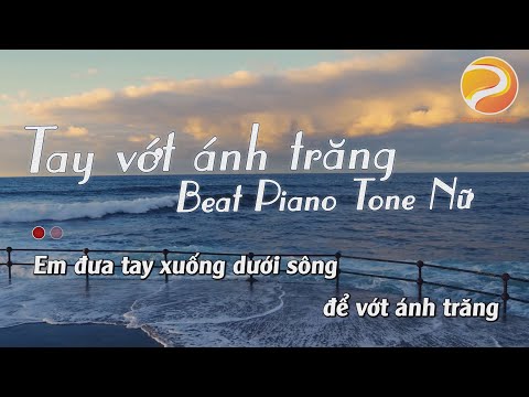 Karaoke Piano - Tay Vớt Ánh Trăng | Mỹ Tâm - Tone Nữ - Piano Sâu lắng