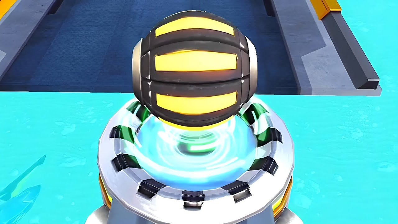 Space Rolling Ball Race Gameplay Speedrun Level 9