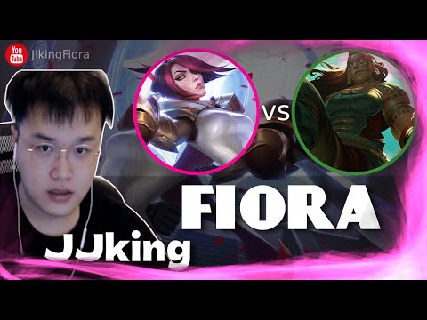 🔴 JJking Fiora vs Illaoi (Best Fiora OTP) - JJking Fiora guide