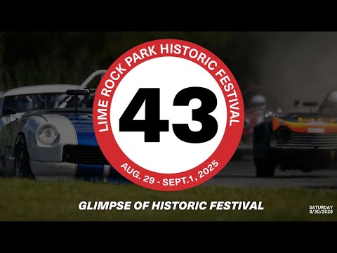 Lime Rock Park HF43 Live Stream - Saturday 8/30/25