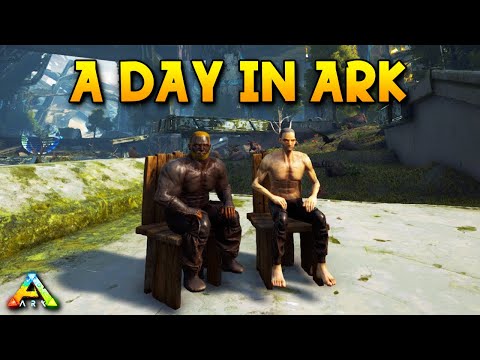 A Day with the LEGENDS SECURITY SERVICE  -  ARK Extinction - Duo Survival Series #14
