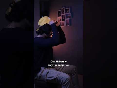 Hairstyle with Cap! #hairstyle