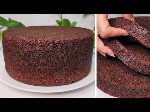 MASSA DE BOLO DE CHOCOLATE PARA RECHEAR 🎂 TAMIRES MOTA