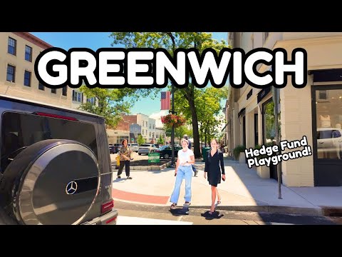 Exploring GREENWICH Connecticut | America's WEALTHIEST Hedge Fund Town!