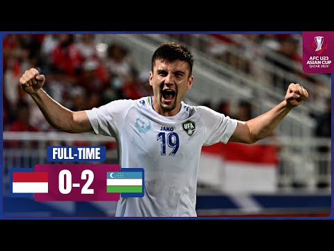 #AFCU23 | S-Final : Indonesia 0 - 2 Uzbekistan
