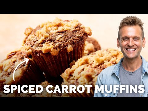 Spiced Carrot Muffins | Delicious recipe for breakfast, dessert, or snack!