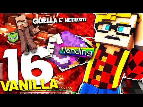 SERIE VANILLA - IL VILLAGGERO CON MENDING E LA PORTA AUTOMATICA DEL CASTELLO !! #16