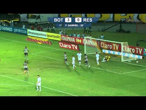 ► Gols de Botafogo 5 x 0 Resende - 27/04/2013 - Campeonato Carioca 2013