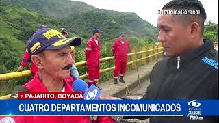 Cuatro departamentos incomunicados por puente a punto de colapsar