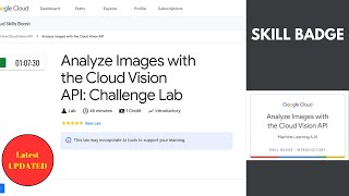 Download the video "Analyze Images with the Cloud Vision API: Challenge Lab || Qwiklabs Arcade 2024 #quicklab #ARC122"
