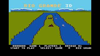 ATARI XL / XE += RIO GRANDE 3D ( RIVER RAID 3D ) =+ NEW GAME 2026