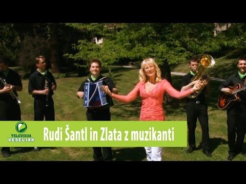 Rudi Šantl in Zlata z muzikanti - Abrahamka (uradna verzija) - Official video