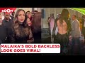 Malaika Arora S BOLD Look In BACKLESS Black Gown Goes Viral Netizens React Bollywood News