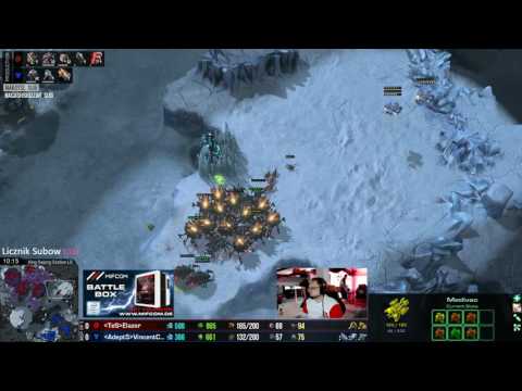 HSC - ZvT - Masa vs Elazer - Starcraft 2 HD Polski komentarz