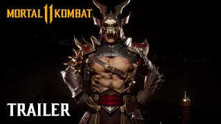 Шао Кан дубасит врагов огромным молотом в новом трейлере Mortal Kombat 11