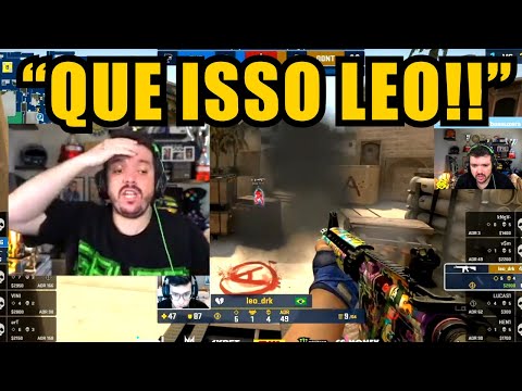 GAULES FICOU EM CHOQUE COM ESSE CLUTCH DO LEO_DRK!!!!!! (00Nation Vs Furia) (Cs:Go Cortes)