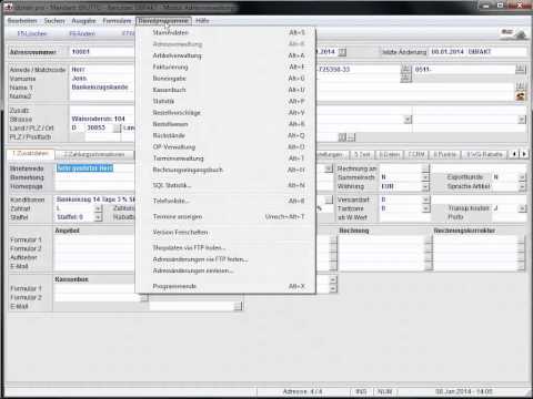 dbFakt Software - SEPA Umstellung in der Software