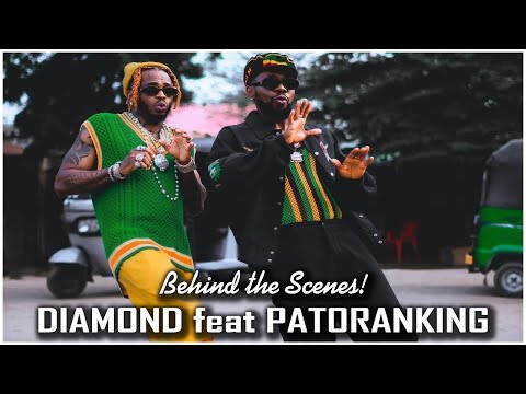 Patoranking - Kolo Kolo Feat Diamond Platnumz music Video | Behind the Scenes