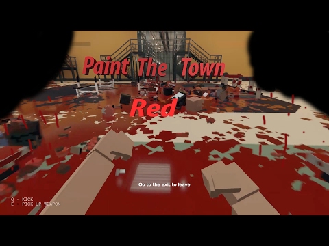 Starting a Prison Riot!!|Paint The Town Red #1