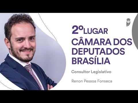 Chamber of Deputies: Renon Pessoa, approved in 2nd place for Legislative Consultant - Area XX