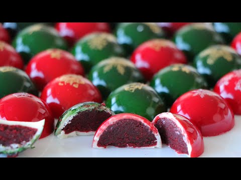 Red Velvet Cake Pops Recipe | Chocolate Bonbon Filling