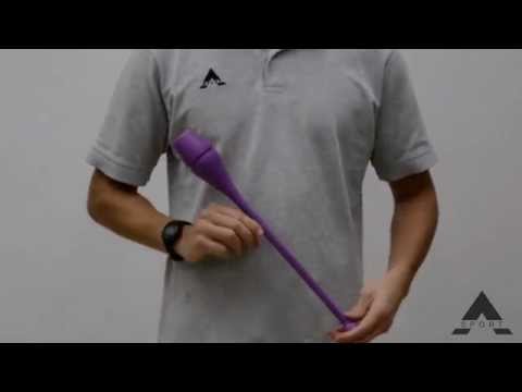 Gymnastikkøller 41 cm Violet