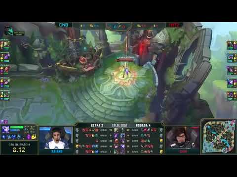 CBLoL 2018  CNB x INTZ Jogo 1   Fase de Pontos   2ª Etapa
