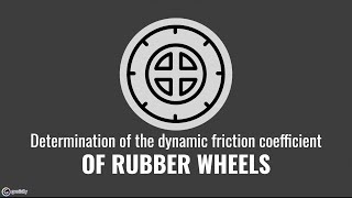 Determination of the dynamic friction coefficient of rubber wheels used in a mini sumo robot - BECN