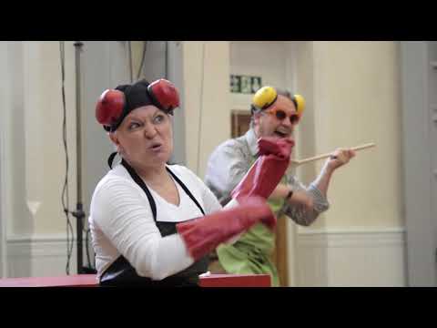 Lucy Schaufer on playing multiple characters of #TheGoldenDragon