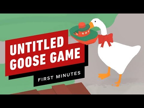 The First 11 Minutes of Untitled Goose Game - Gameplay thumbnail