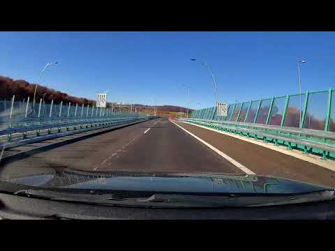 Prejazd okolo Prešova v smere Košice - Žilina (Tunel Prešov) - Diaľnica D1