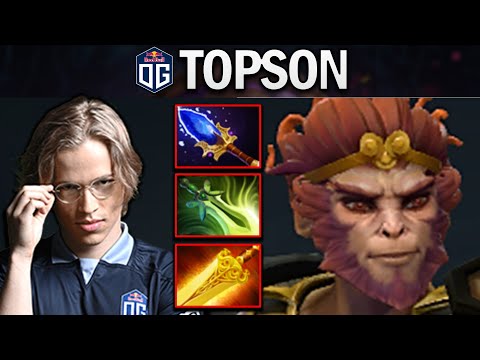 OG.TOPSON MONKEY KING - IN META RIGHT NOW - DOTA 2 7.25 GAMEPLAY