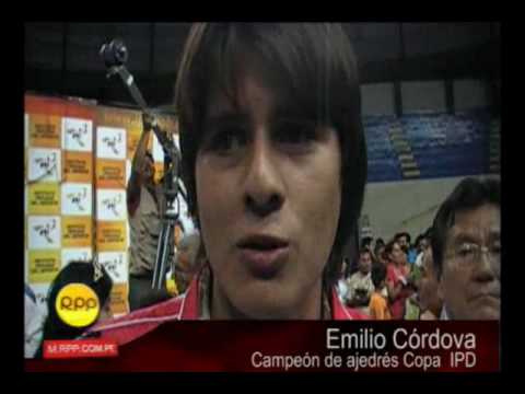 Campeón Emilio Córdova Copa Rey de Reyes Gano 3300 Dolares