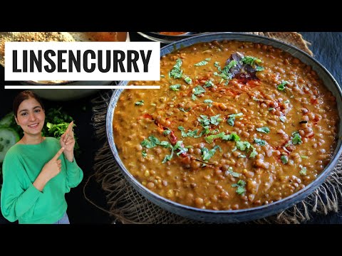 Cremiges LINSENCURRY - ein perfektes Rezept für Eure Familie - LINSEN REZEPT