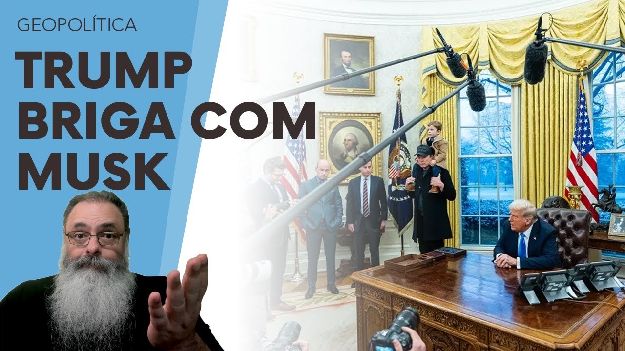 EM DISCUSSÃO DURA na CASA BRANCA, TRUMP fica do LADO de MARCO RUBIO contra ELON MUSK em BRIGA