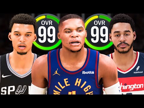 I Made My Favorite Player on Every Team 99 Overall